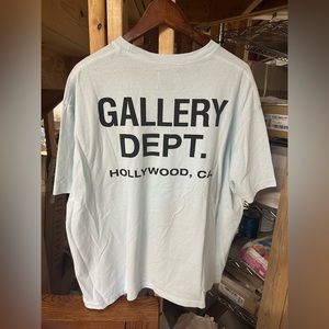 Gallery Dept Baby Blue T-Shirt